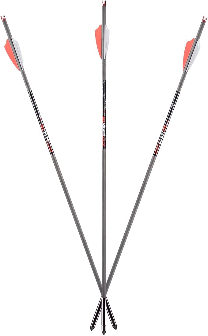 AXE CROSSBOWS MICRO 19 BOLT 6PK AXE MICRO BOLT .166 ID W/ALUMINUM NOCKS 6 PACK