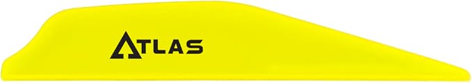 BOHNING ATLAS VANE NEON YELLOW 100PK