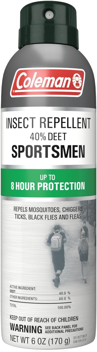 COLEMAN 40% DEET SPORTSMEN INSECT REPELLENT 6OZ