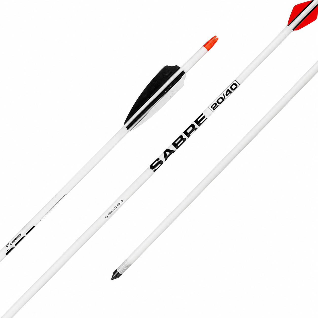 CARBON EXPRESS SABRE LIT ARROW 3PK 20/40 (.600)