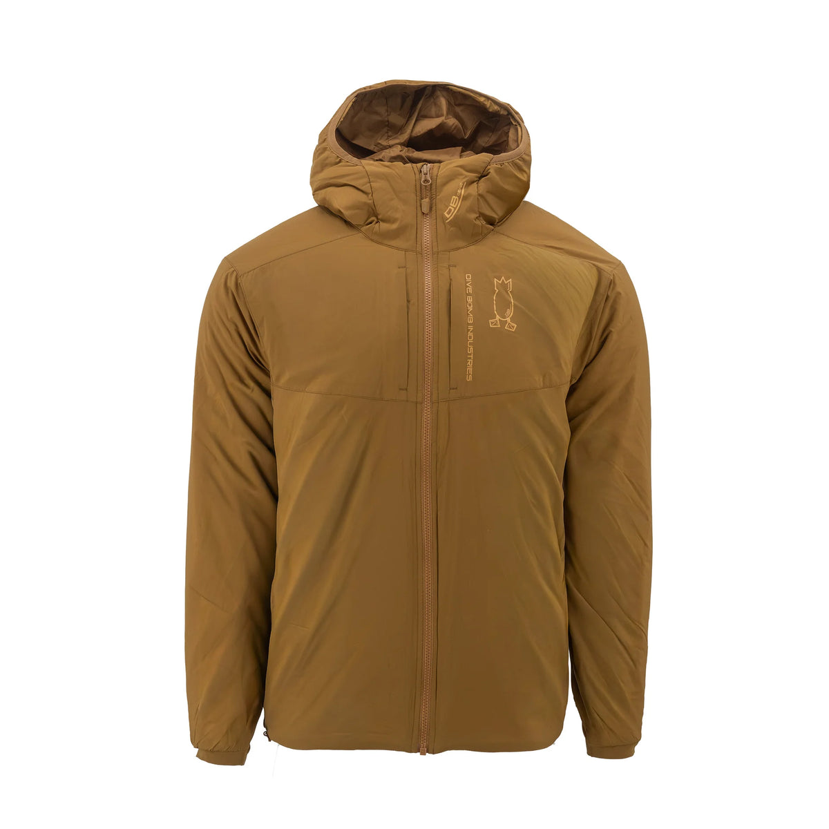 DIVE BOMB MID-LAYER JACKET BROWN 2XL