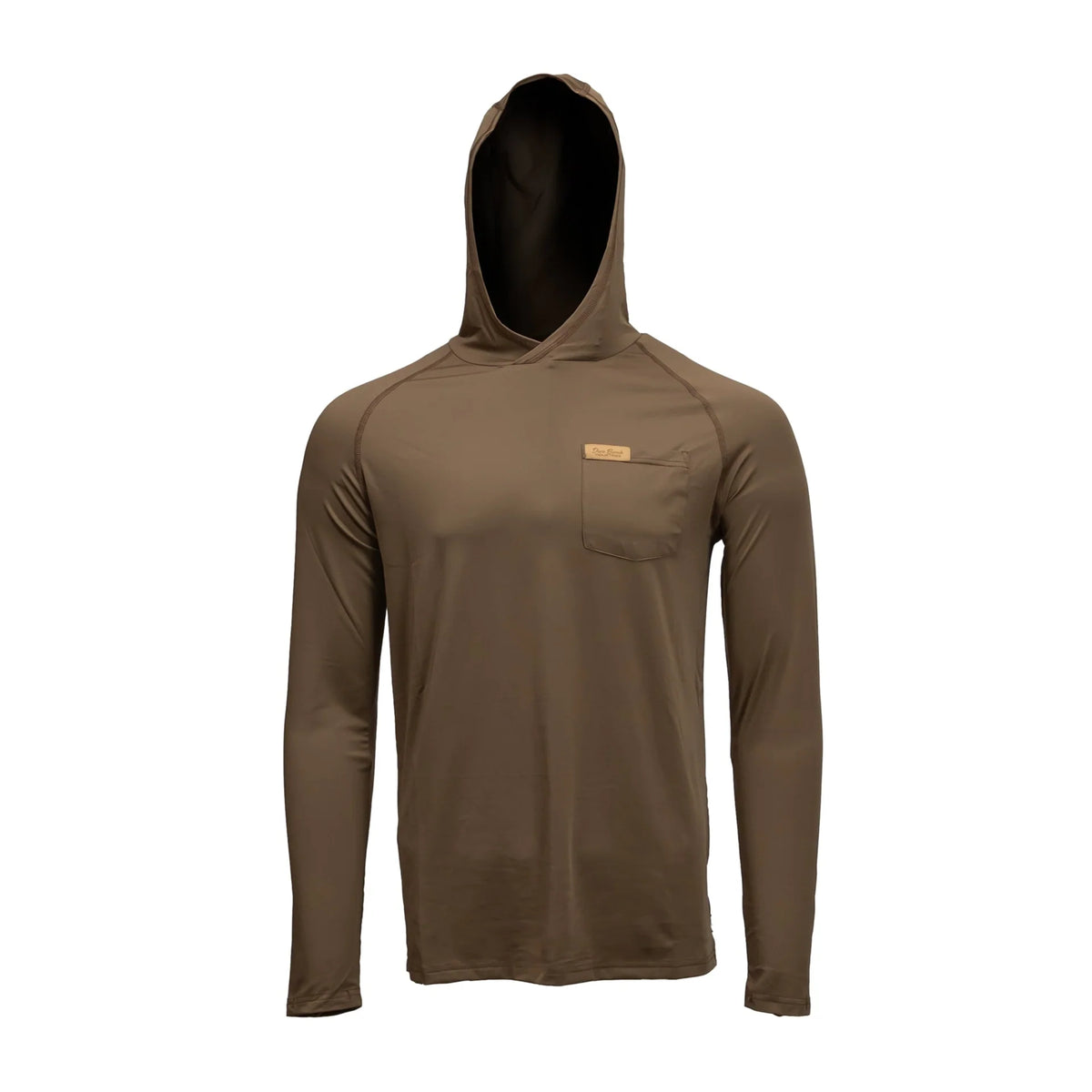 DIVE BOMB PERFORMANCE HOODIE BROWN XL