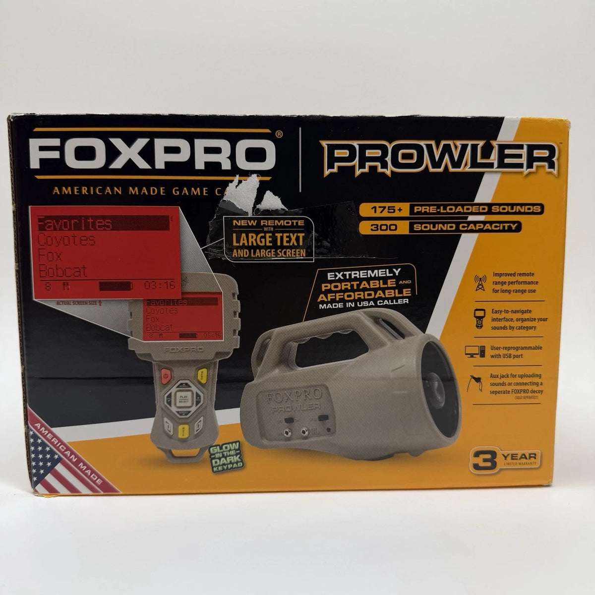 FOXPRO PROWLER DIGITAL GAME CALL