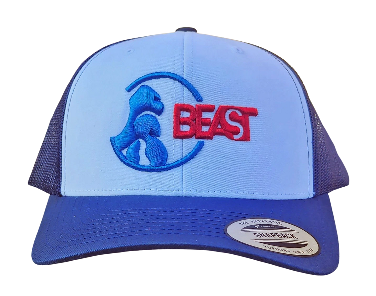GARILLA HAT BLUE/WHITE