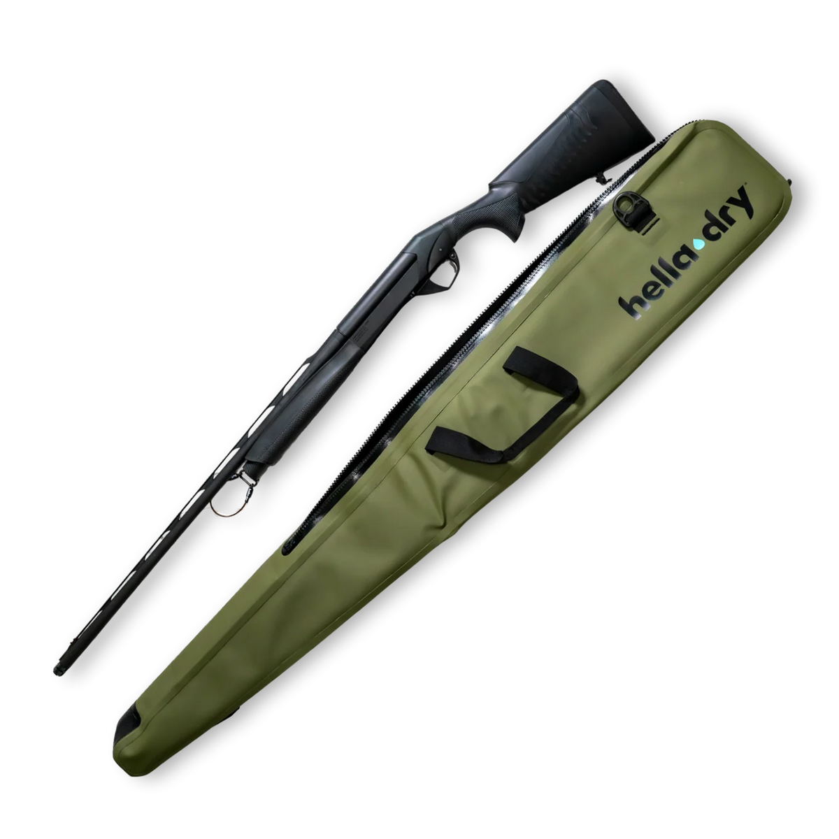 HELLA-DRY ZIPPERED SHOTGUN BAG OD GREEN