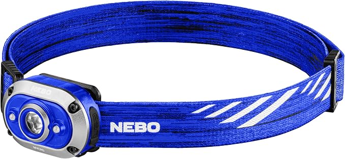 NEBO MYCRO HEADLAMP RED ONLY MYCRO RED HEADLAMP & CAP LIGHT RECHARGEABLE