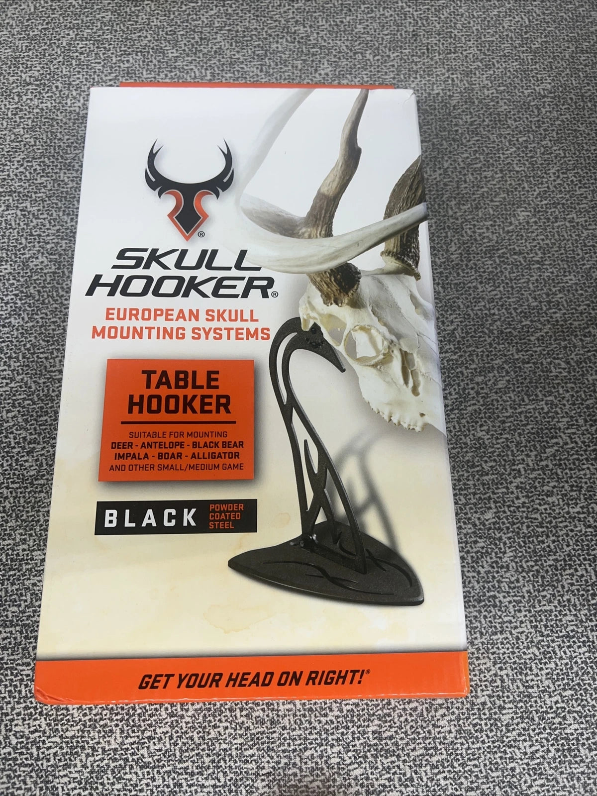 SKULL HOOKER TABLE MOUNT BLACK