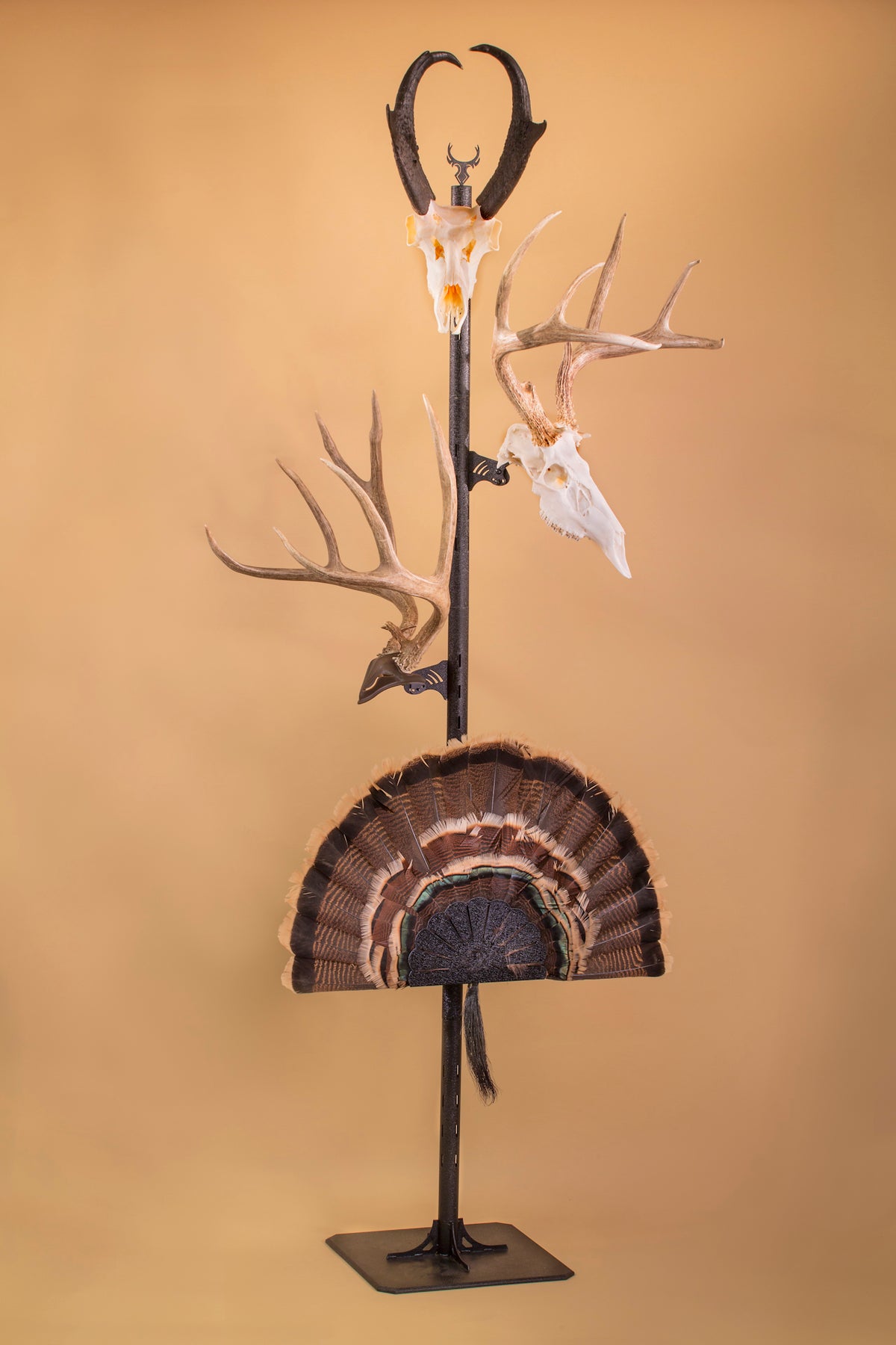 SKULL HOOKER TROPHY TREE BLK