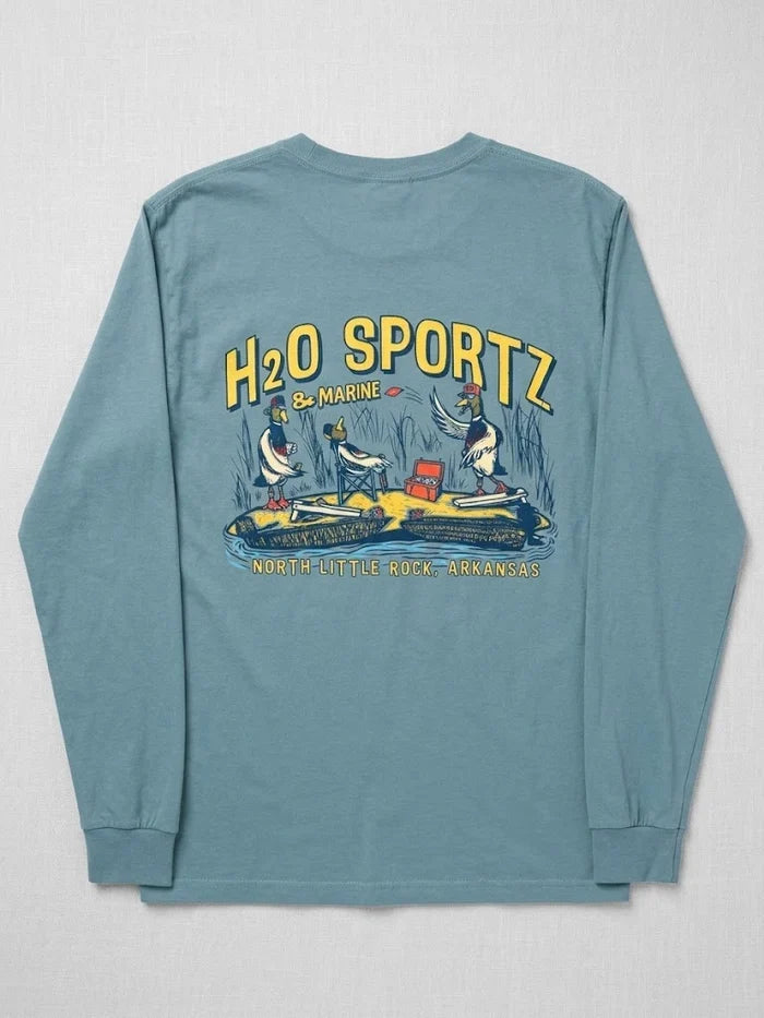 T-SHIRT H2O DUCK BOAT L/S MEDIUM