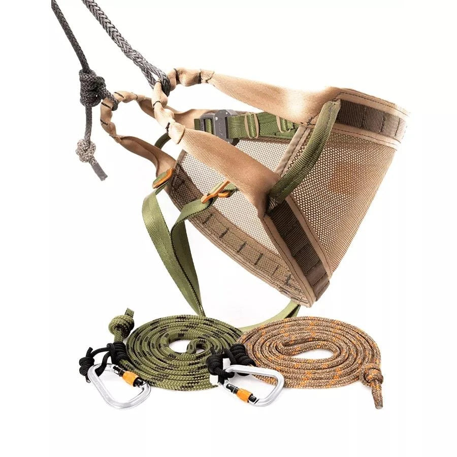 TETHRD PHANTOM XL SADDLE KIT SADDLE 11MM TETHER 11MM LINEMAN BELT