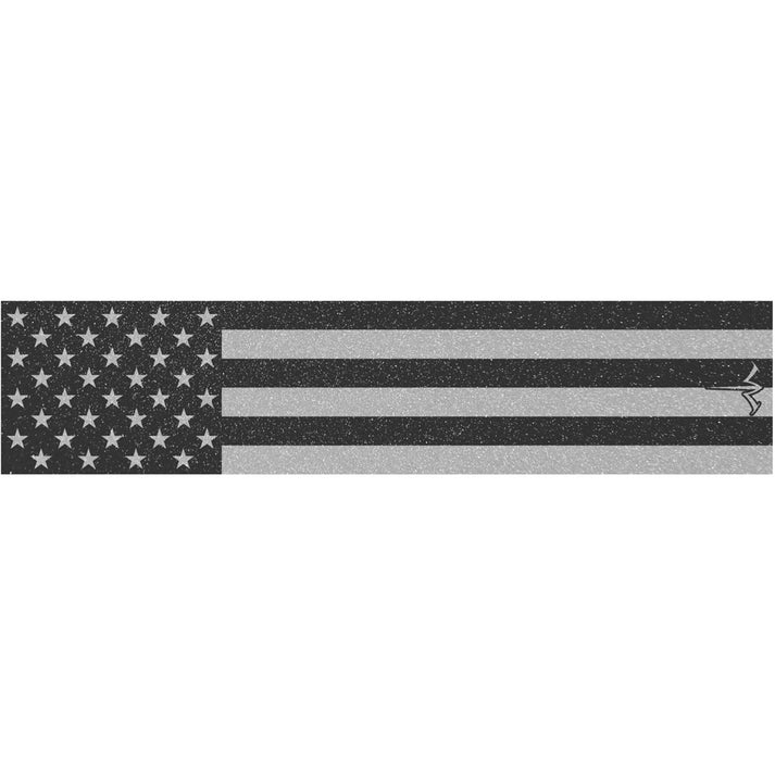 WHITE WATER BLK AMERICAN FLAG REFLEC WRAPS 5x1.125"