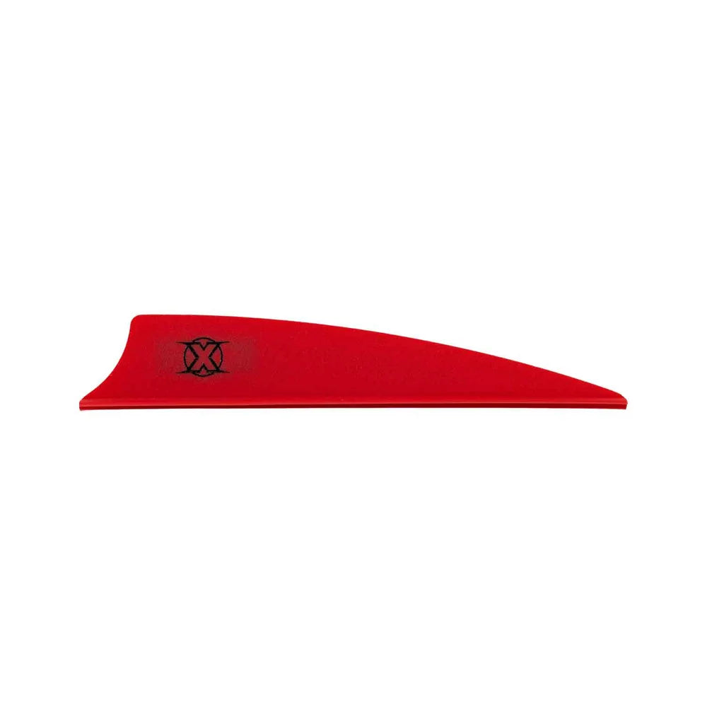 BOHN X-VANE 3 100CT RED 3 INCH VANE