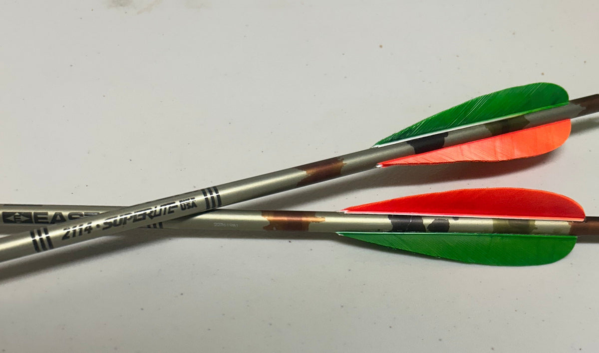 EASTON XX75 2114 CAMO HUNT 4in FEATHERS