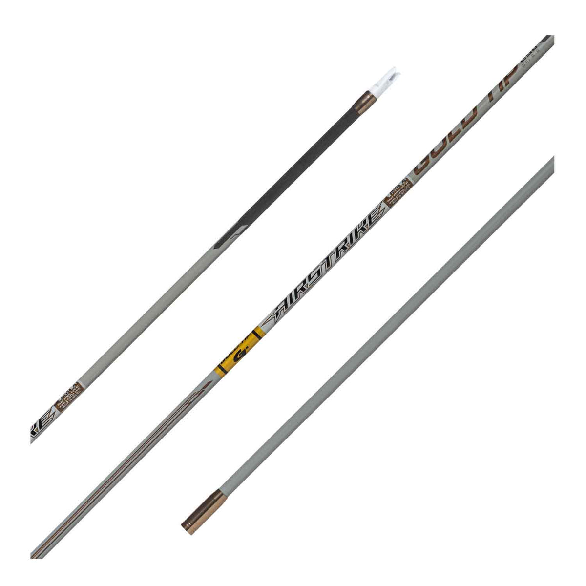 GOLD TIP AIR STRIKE 2VN 340 GOLD TIP AIR STRIKE 2 INCH VANE 340 SPINE MIXED COLO