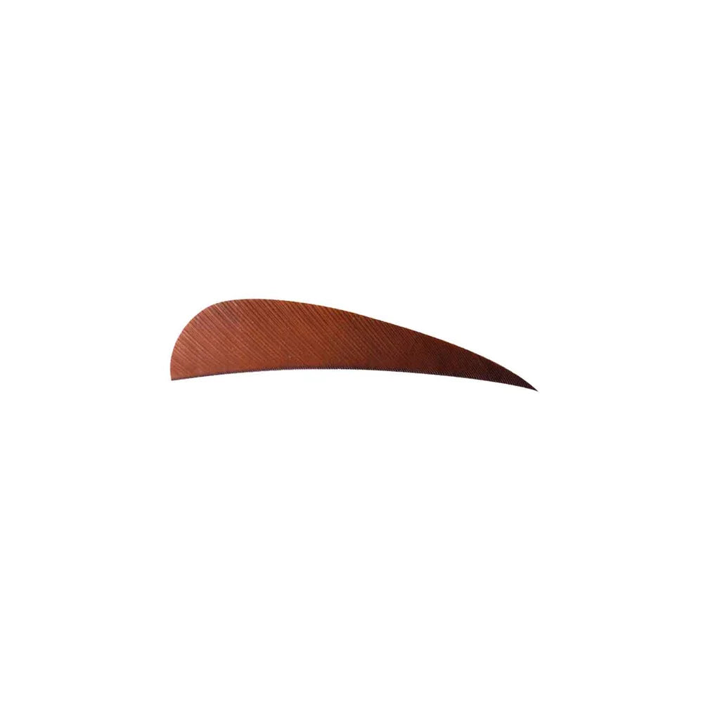 TRUFLIGHT FEATHERS 3 RW ROUND AUTUMN BROWN