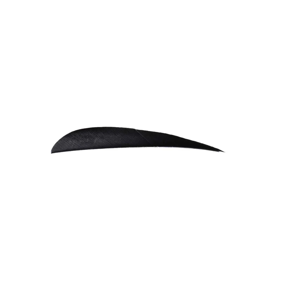 TRUFLIGHT FEATHERS 4 RW ROUND BLACK
