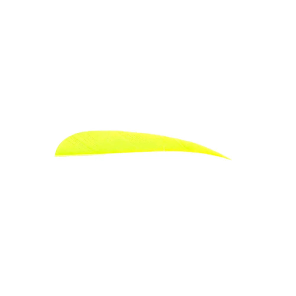 TRUFLIGHT FEATHERS 4 RW ROUND CHARTREUSE