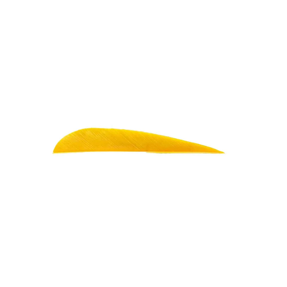 TRUFLIGHT FEATHERS 4 RW ROUND YELLOW