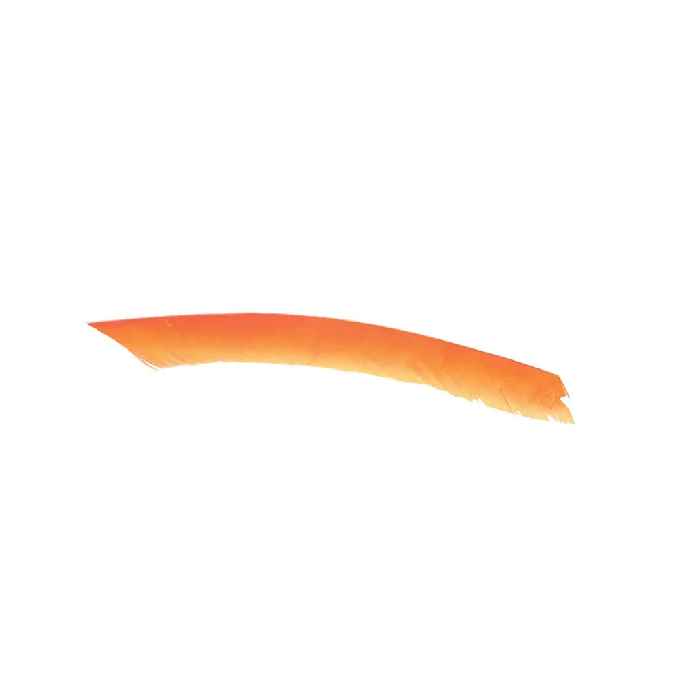 TRUFLIGHT FLU FLU FEATHERS ORANGE FULL LENGTH RW