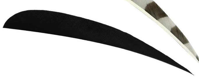 TRUFLIGHT FEATHERS 5 RW ROUND BLACK