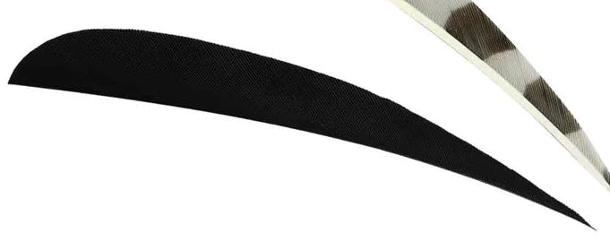 TRUFLIGHT FEATHERS 5 LW ROUND BLACK 5
