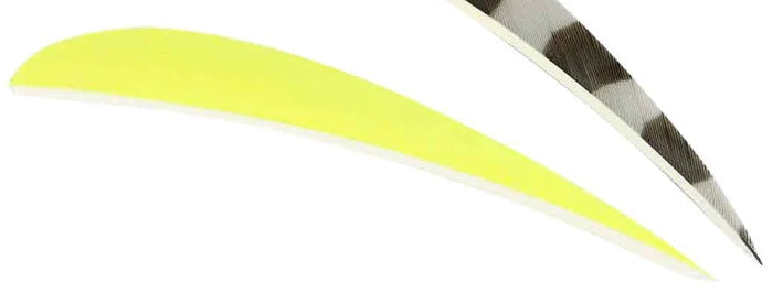 TRUFLIGHT FEATHERS 5 RW ROUND YELLOW
