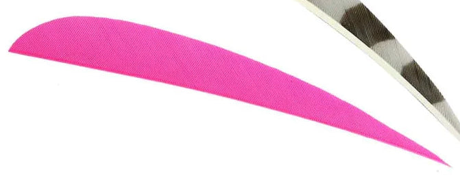 TRUFLIGHT FEATHERS 5 RW ROUND PINK