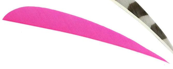 TRUFLIGHT FEATHERS 5 LW ROUND PINK