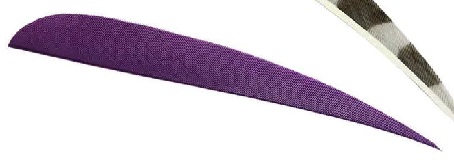 TRUFLIGHT FEATHERS 5 RW ROUND PURPLE