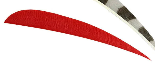 TRUFLIGHT FEATHERS 5 RW ROUND RED