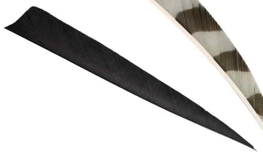 TRUFLIGHT FEATHERS 5 RW SHIELD BLACK