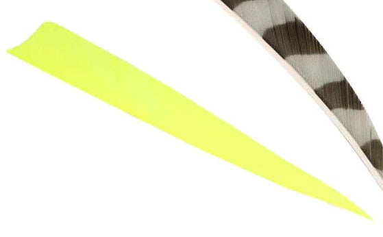 TRUFLIGHT FEATHERS 5 RW SHIELD CHARTREUSE