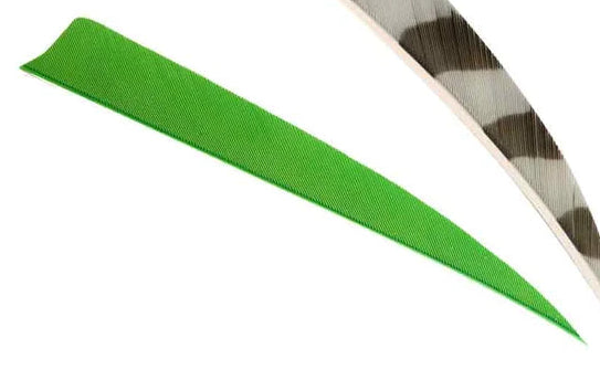 TRUFLIGHT FEATHERS 5 RW SHIELD KELLY GREEN