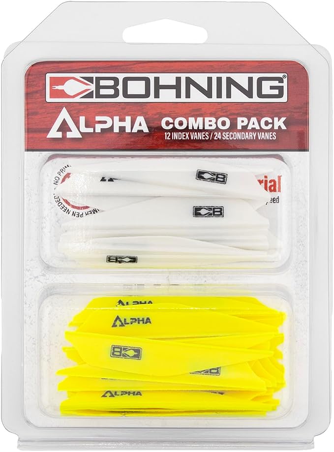 BOHNING ALPHA COMBO WHITE/ N YELLOW 36PK