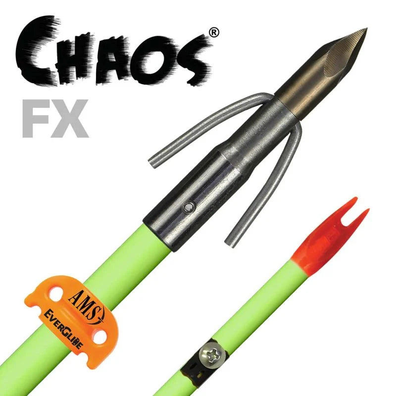 AMS CHAOS FX WHITE ARROW W/SLIDE
