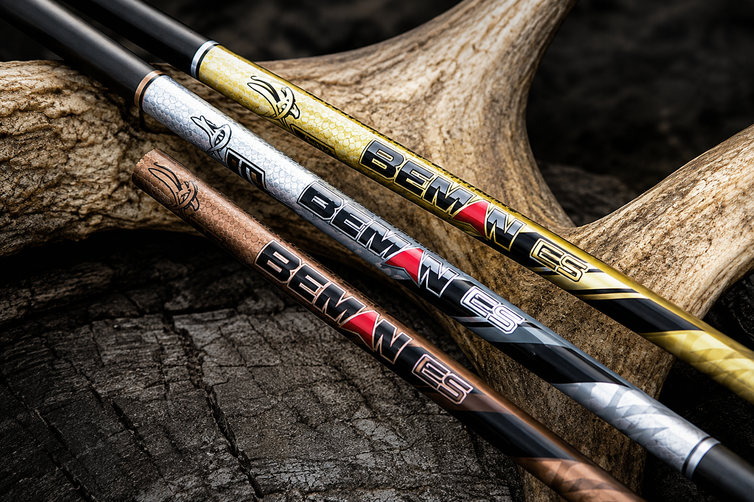 BMAN ICS HTR 5FEATHR 500 SPINE BEAMAN ICS HUNTER 500 5 FEATHERS MIXED COLORS