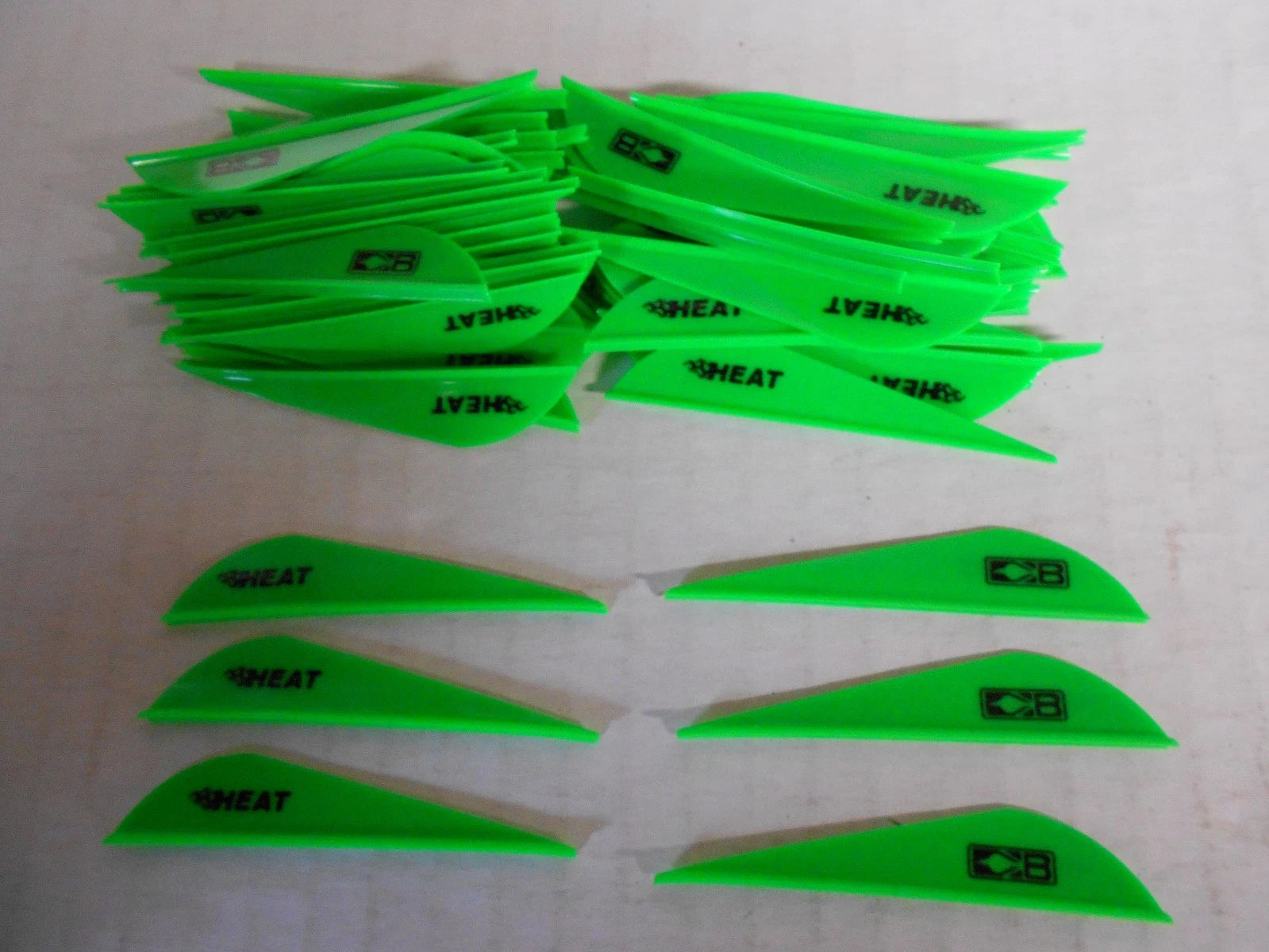 BOHN HEAT VANE 100CT NEON GRN NEON GREEN