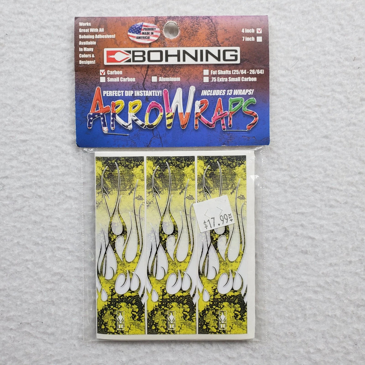 BOHNING ARW WRPS 4 TRBL F CRBN TRIBAL FLAME 4 CARBON