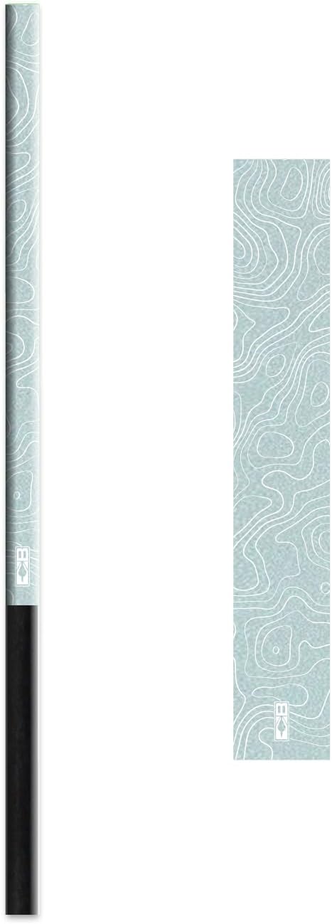 BOHNING WRAP 7in SMALL TOPO MAP WHITE 12PK