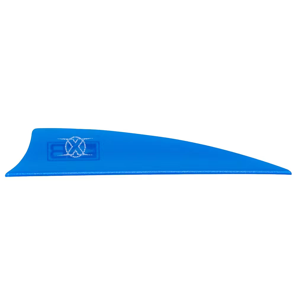 BOHNING X-VANE 3.0 SAT BLUE 100PK