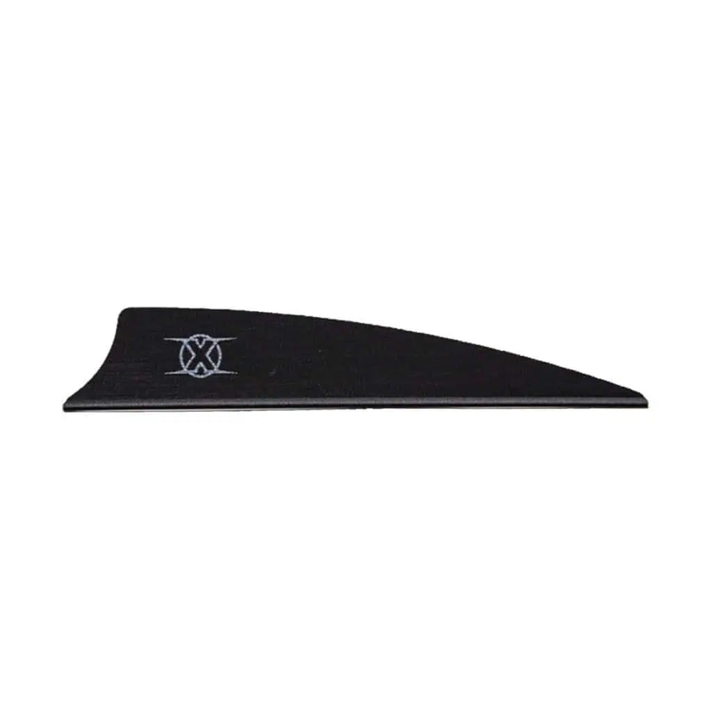 BOHNING X-VANE 3" SHIELD BLACK 1000PK