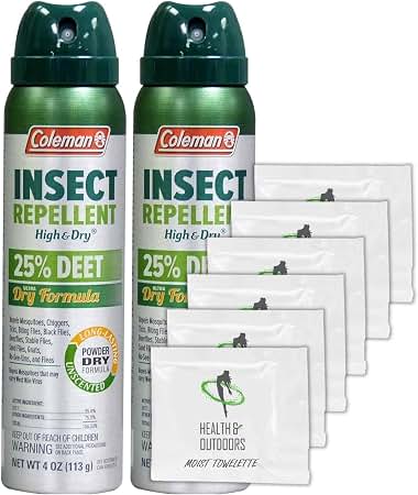COLEMAN TICK PROTECTION 25% DEET 4OZ