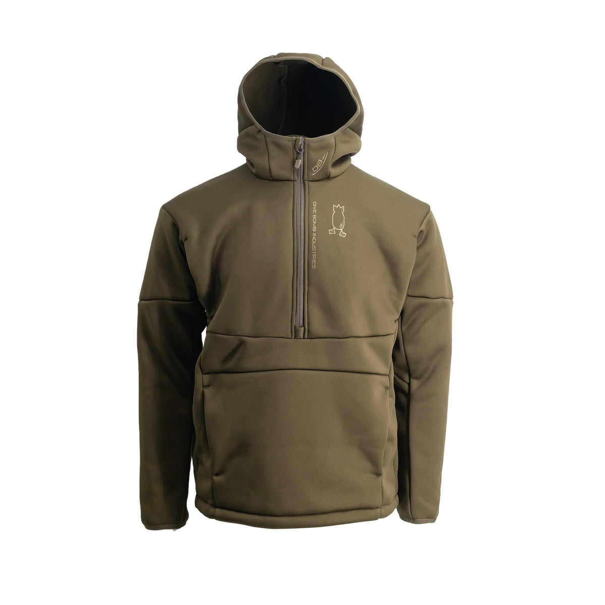 DIVE BOMB BOILER FLEECE JACKET DEEP MOSS L