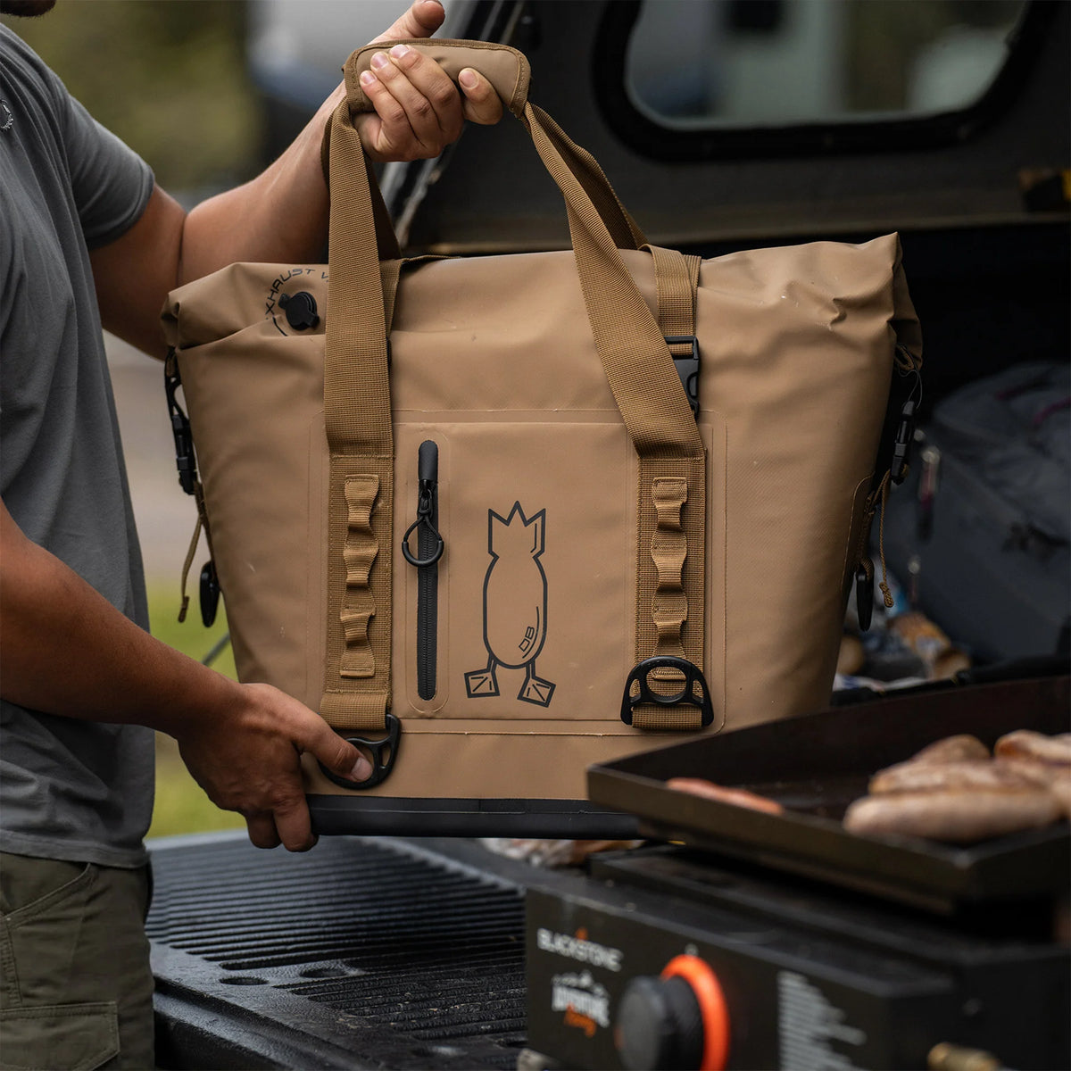 DIVE BOMB DRYLINE COOLER BROWN