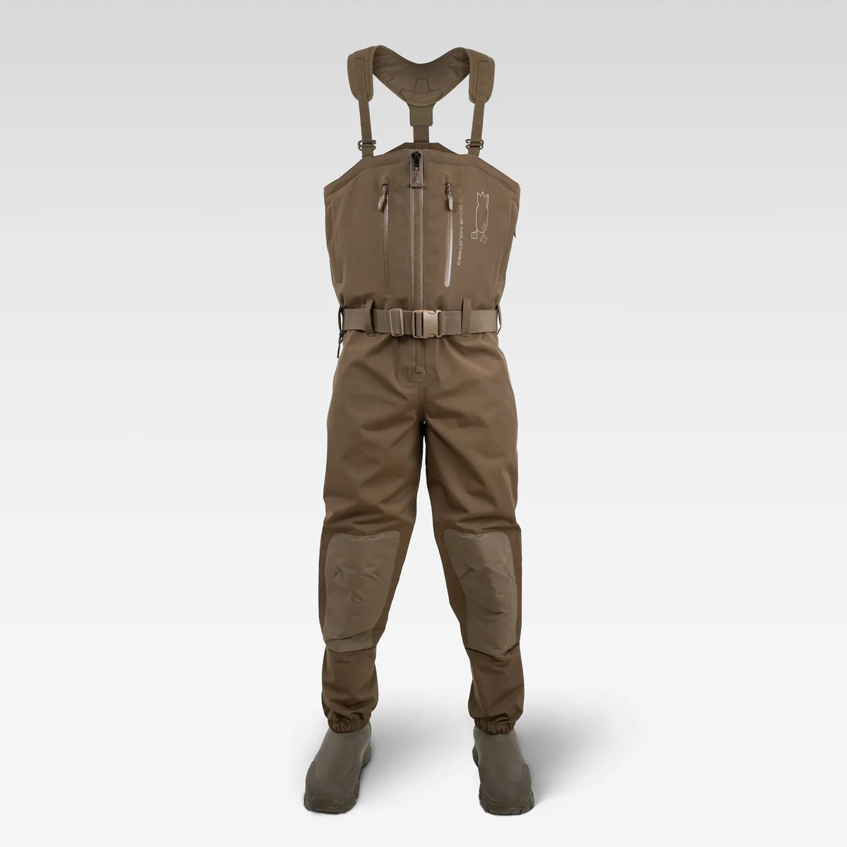 DIVE BOMB ZIP-WADERS BROWN 13 2XL