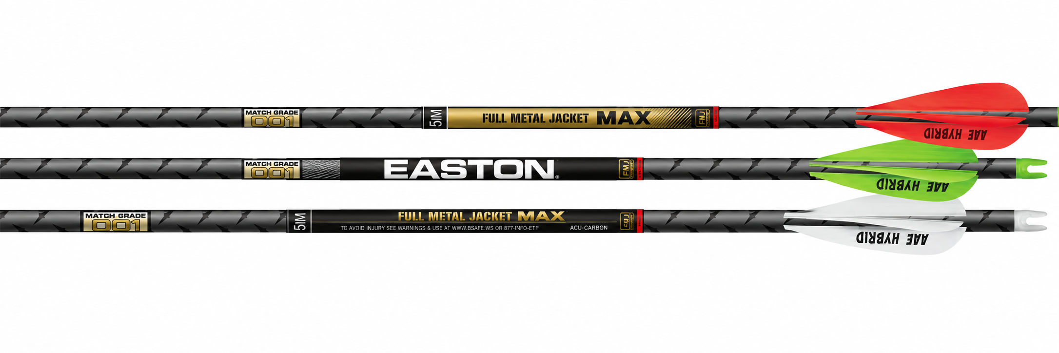 EASTON FMJ MAX 5MM BLAZER 50GN HALF 300