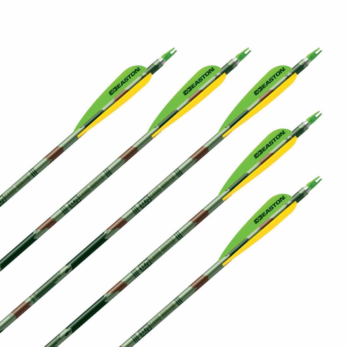 EASTON 2013 XX75 CAMO HUNTER 5in FEATHER