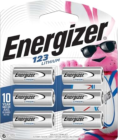 ENERGIZER 123 LITHIUM BATTERIES