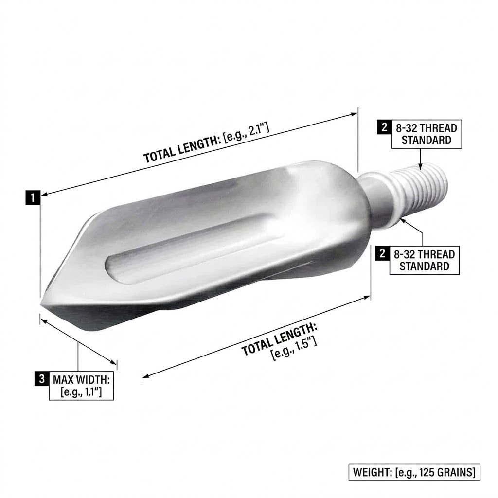 G5 T2 100 GRAIN BMP POINT
