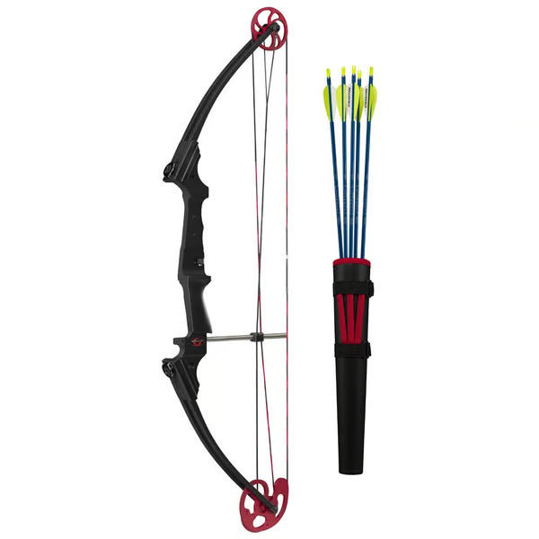 GENESIS BOW LH KIT BLACK W/RED CAMS LH